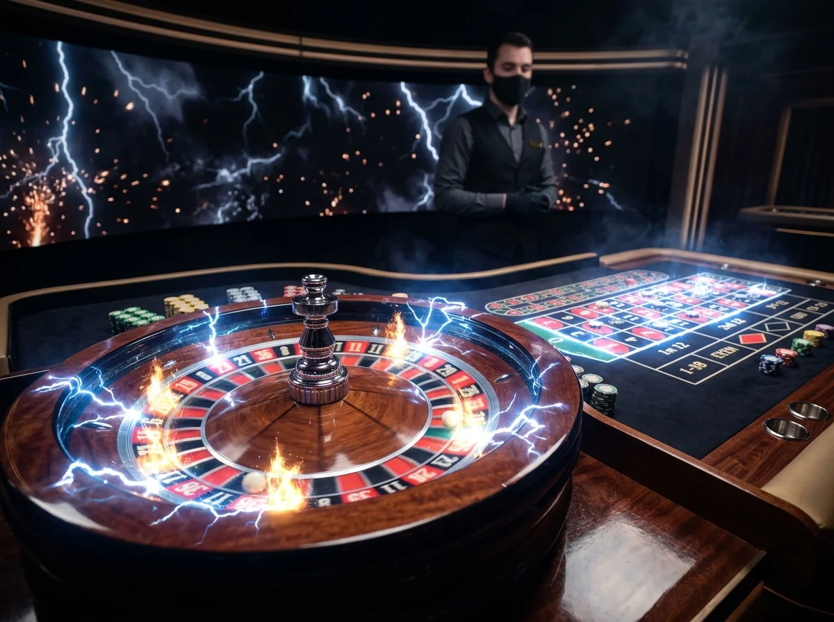 Lightning Roulette at Golden Lady